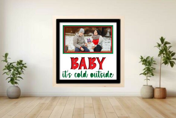Baby It's -- Outside Photo Frame Shadow: Graphics for Crafts