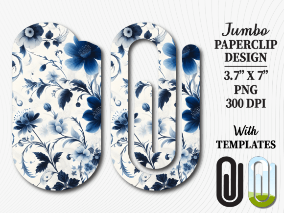 Blue Delft Chinoiserie Jumbo Paperclip Embroidery Review