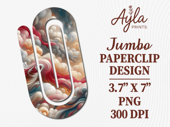 Celestial Watercolor Jumbo Paperclip Graphics and Crafts Review