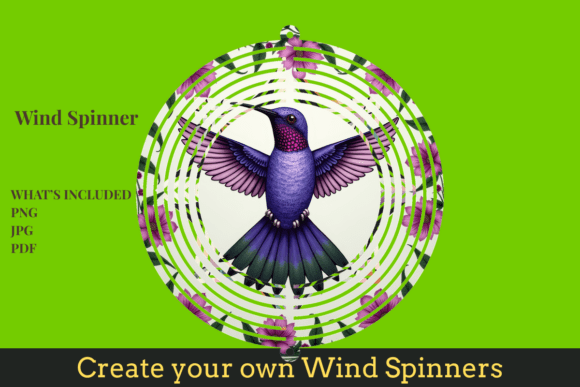 Hummingbird Wind Spinner Graphics and Crafts Review