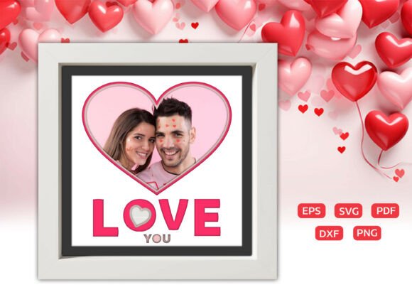 Love You Shadow Box Phato Frame Graphics Review
