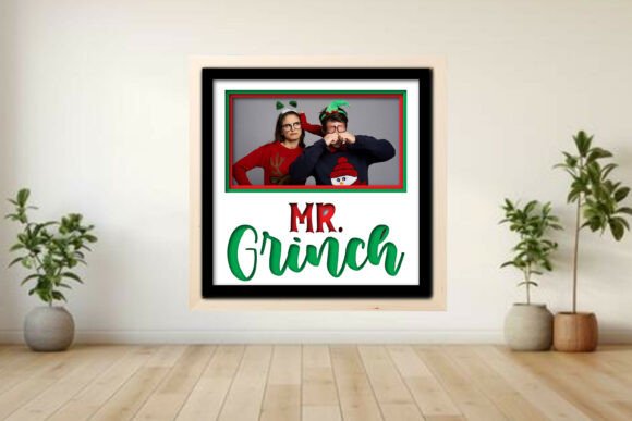Mr. Grinch Photo Frame Shadow: Graphics and Crafts for Local Brands