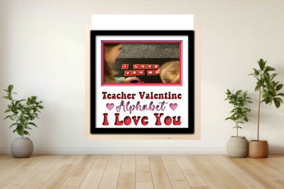 Teacher Valentine -- Photo Frame Shadow: A Designer's Review