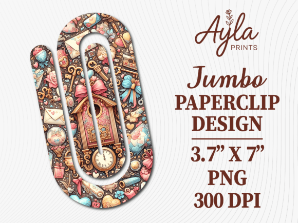 Vintage Cuckoo Clock Jumbo Paperclip: A Graphics and Crafts Review
