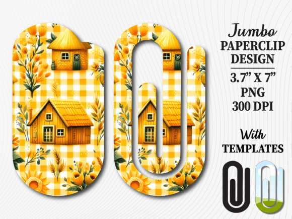 Yellow Farmhouse Cabin Jumbo Paperclip Review
